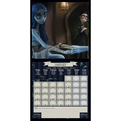 Corpse Bride Official 2027 Wall Calendar