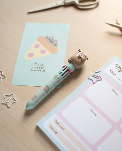 Pusheen 3D Multicolor Ballpoint Pen with Watermelon Topper Fun Office School