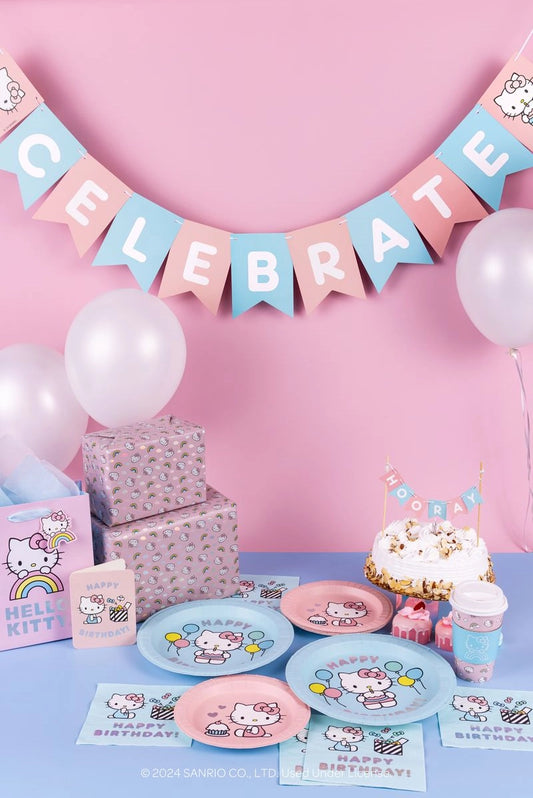 Hello Kitty Happy Birthday Paper Party Pack
