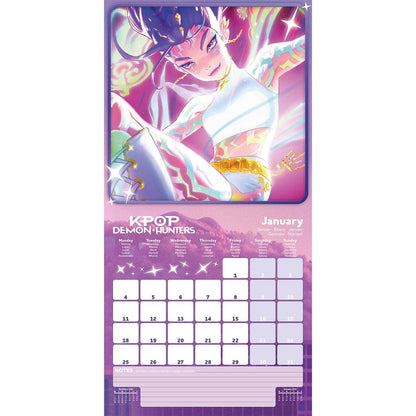 K-Pop Demon Hunters Official 2027 Wall Calendar