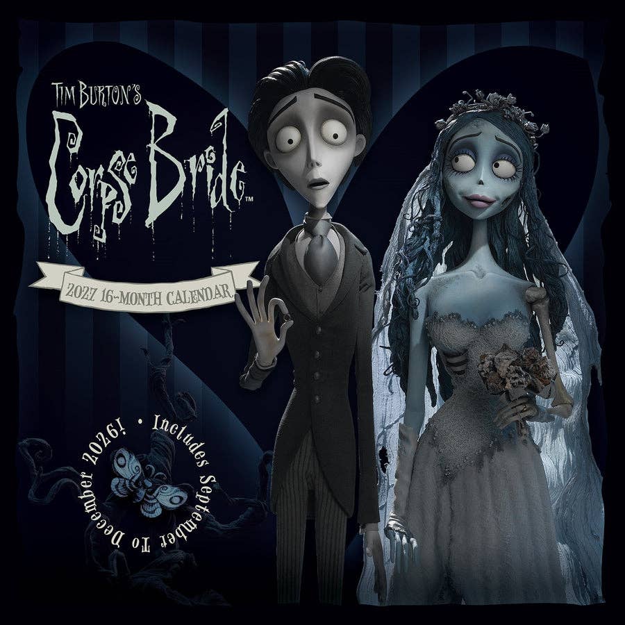 Corpse Bride Official 2027 Wall Calendar