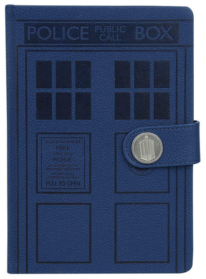 Doctor Who Notebook (Tardis Design) A5 Writing Book, Journal Gift Office