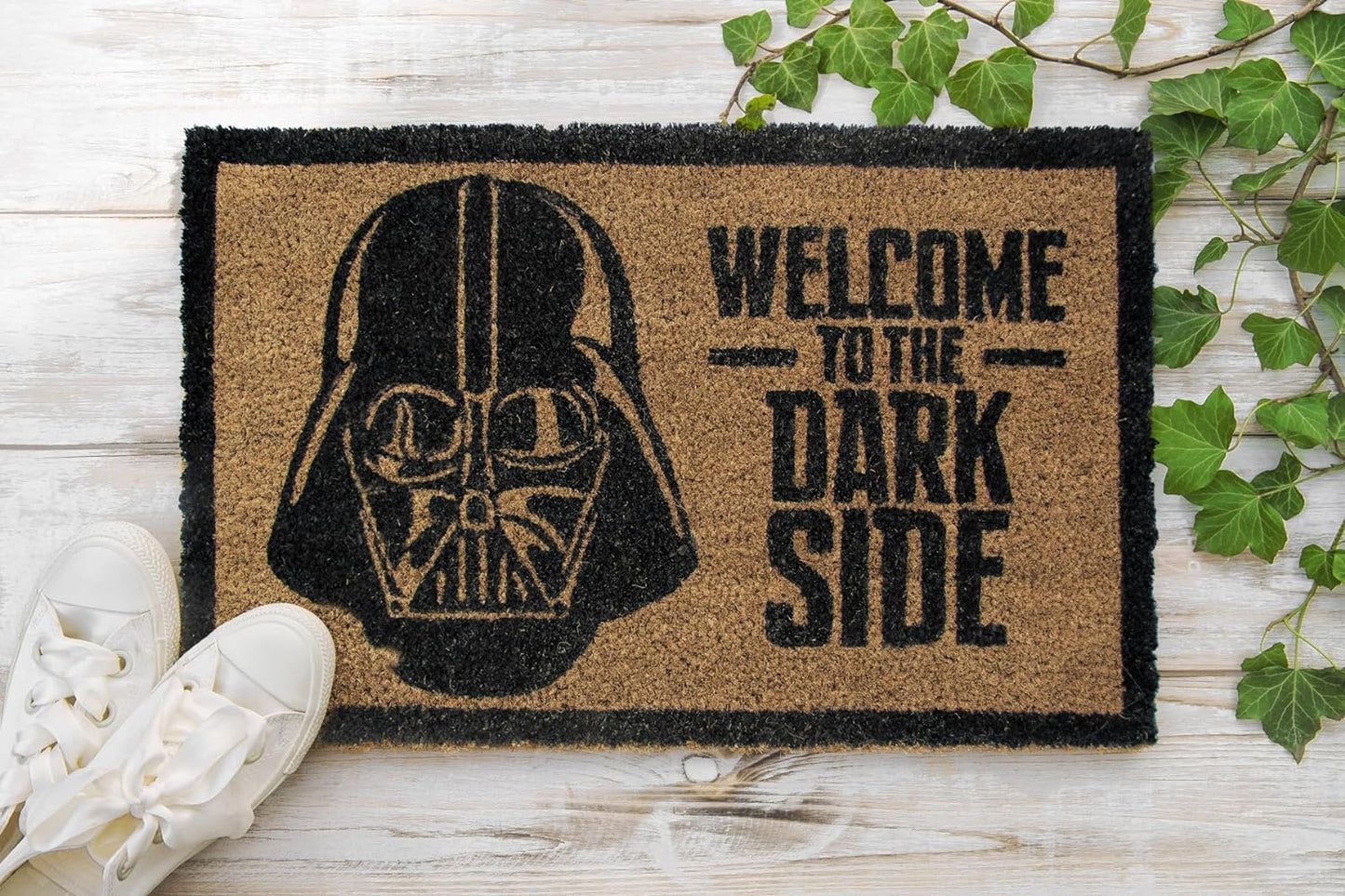 Star Wars Welcome To the Darkside Mat Doormat 60 X 40 CM Coir PVC New