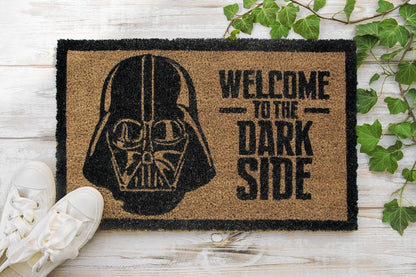 Star Wars Welcome To the Darkside Mat Doormat 60 X 40 CM Coir PVC New