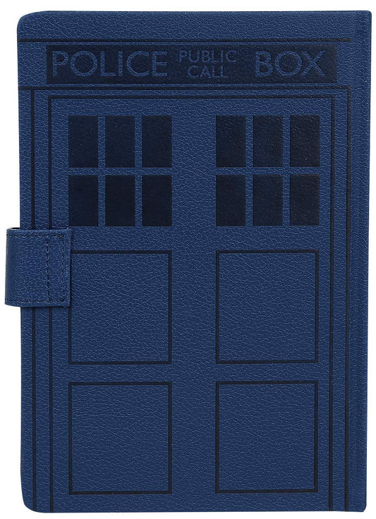 Doctor Who Notebook (Tardis Design) A5 Writing Book, Journal Gift Office
