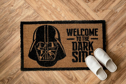 Star Wars Welcome To the Darkside Mat Doormat 60 X 40 CM Coir PVC New