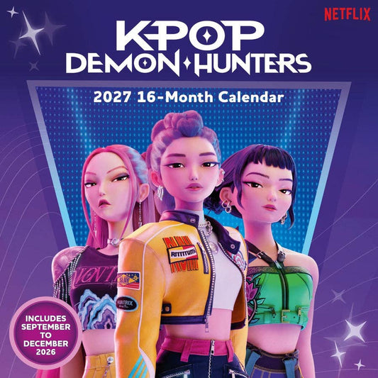 K-Pop Demon Hunters Official 2027 Wall Calendar
