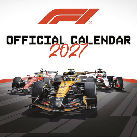 F1 Official 2027 Wall Calendar