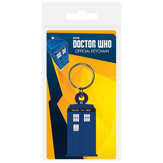 Doctor Who - (Tardis) Rubber Keychain PVC