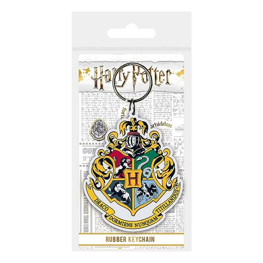 Harry Potter (Hogwarts Crest) Rubber Keychain