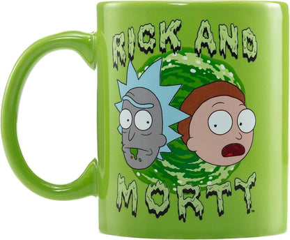 Rick And Morty Mug & Sock Set - Officially Licensed Set Mug 11Oz, Socks 7-11