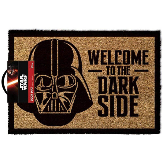 Star Wars Welcome To the Darkside Mat Doormat 60 X 40 CM Coir PVC New