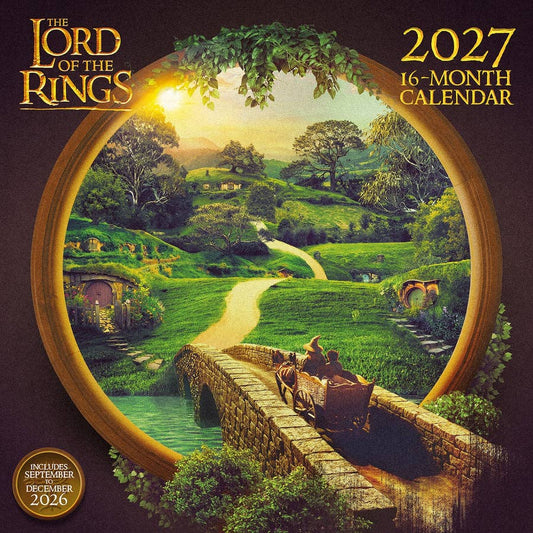The Lord of the Rings Official 2027 Wall Calendar