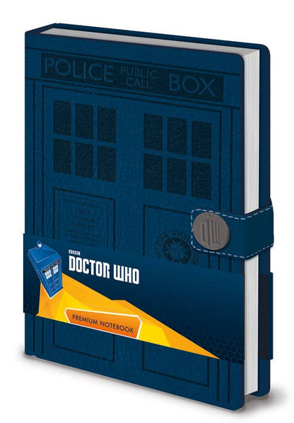 Doctor Who Notebook (Tardis Design) A5 Writing Book, Journal Gift Office