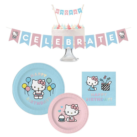 Hello Kitty Happy Birthday Paper Party Pack