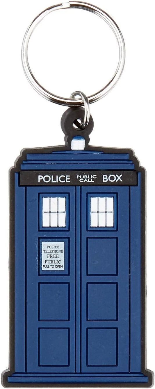 Doctor Who - (Tardis) Rubber Keychain PVC