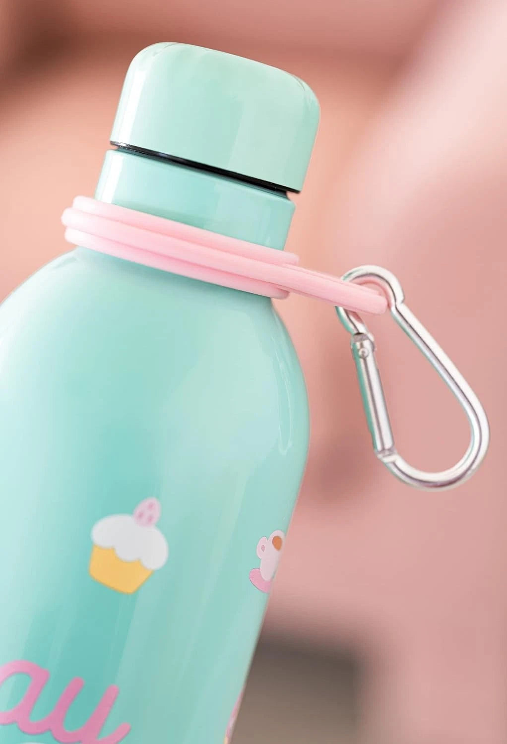 Official Pusheen Water Bottle-Sports Bottle-500ml / 17OZ, Stainless Steel